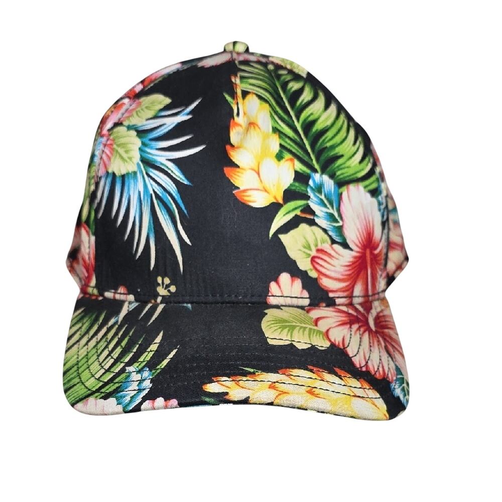 Rowdy Gentleman Floral Tropical Snapback Baseball Hat Adjustable